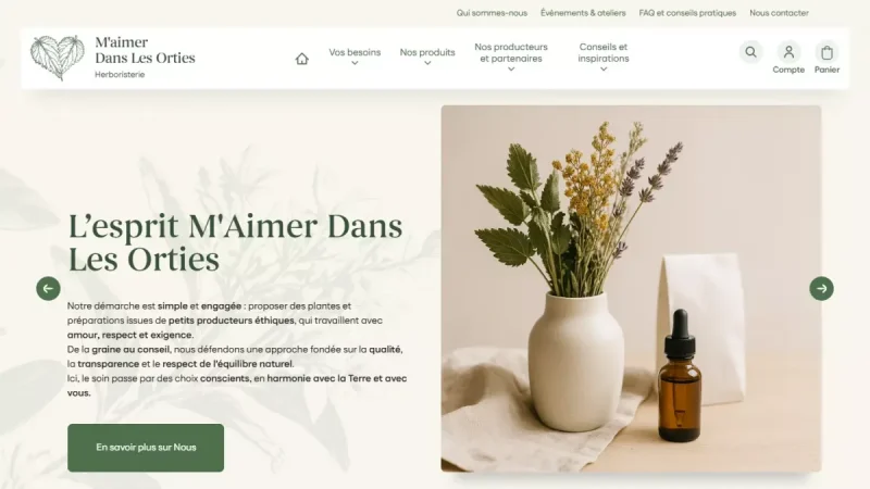 Natural-net, réalisation