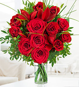 Valentine's Day Flowers At Prestige Flowers | Send Roses | 12 Roses