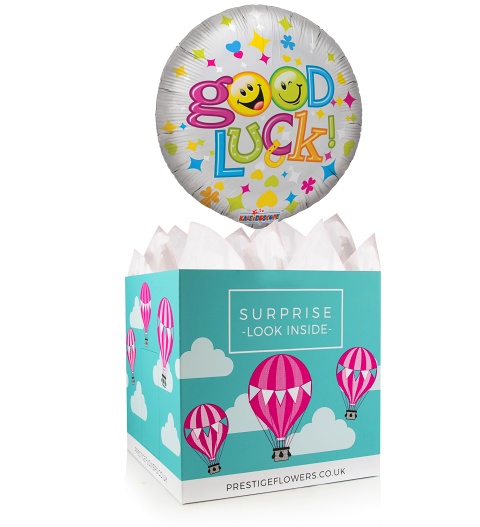 Good Luck Balloon - Balloon in a Box Gifts - Balloon Gifts - Balloon Gift Delivery - Good Luck Balloon Gifts