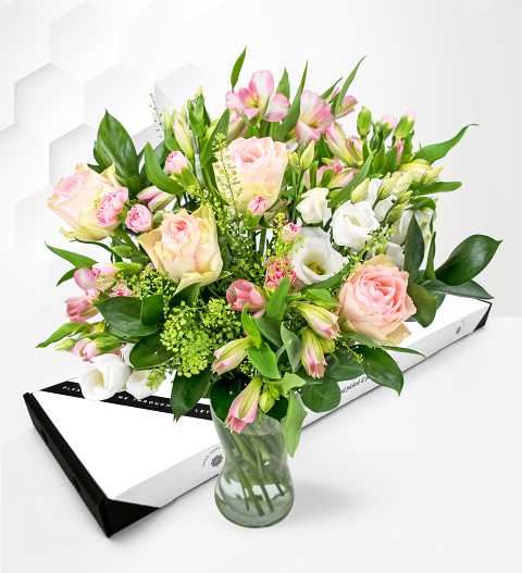 Pink Perfection - Letterbox Flowers - Pink Letterbox Flowers - Letterbox Flower Delivery