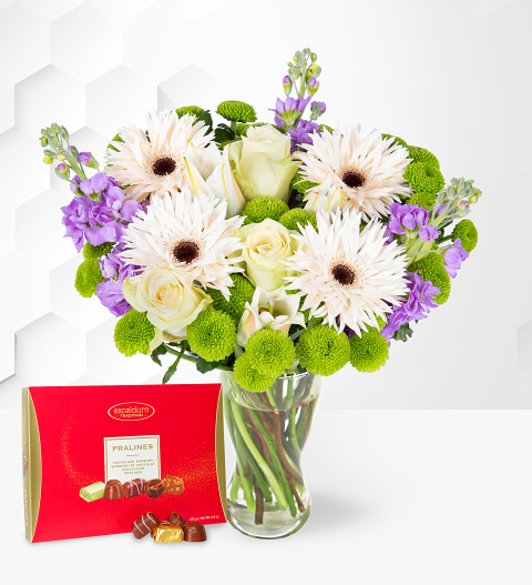 May Bouquet with Chocolates image