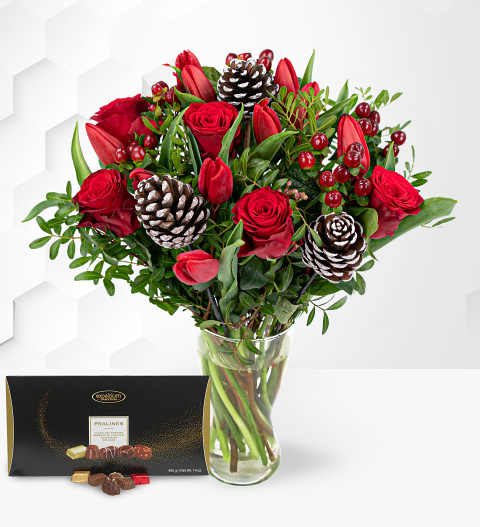 Happy Christmas & Luxury Chocolates image