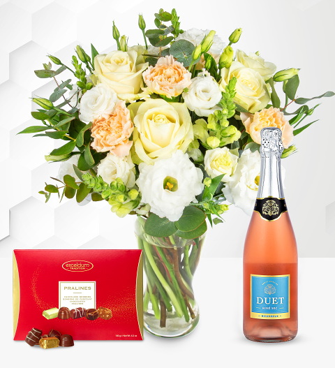 Ivory Harmony with Fizz & Chocolates image