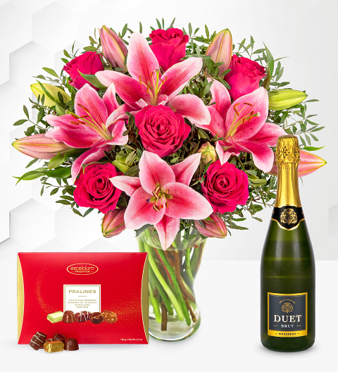 Rose and Lily Delights Gift image