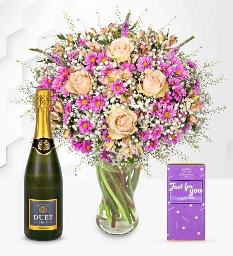 Pink Sunshine with Fizz & Choc Bar image