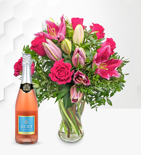 Rose and Lily with Fizz image