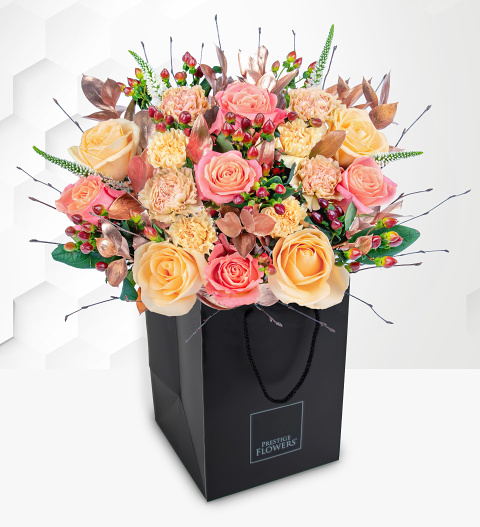 flowers - Pearl Radiance, £74.99 - Experience the enchantment of our Pearl Radiance bouquet, a true embodiment of timeless beauty and sophistication.