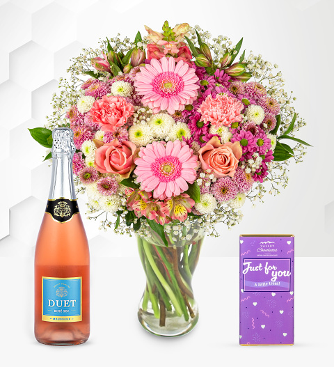 Rose Serenade with Fizz & Choc Bar image