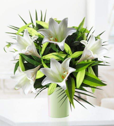 Image of White Lilies