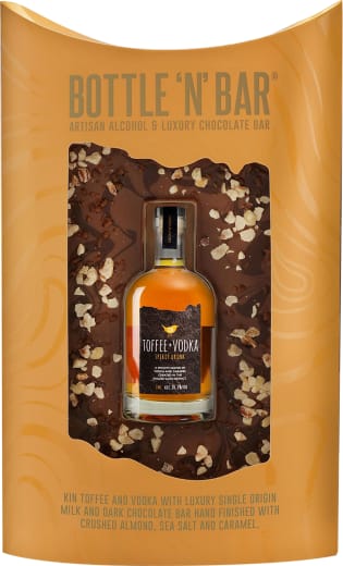 kin toffee vodka gift set
