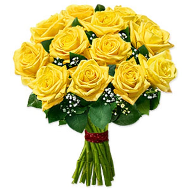 One Dozen Yellow Roses | Prestige Flowers