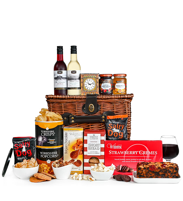 Luxury Gift Basket 123 Flowers