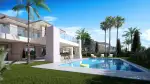 5 bedroom Villa for sale with sea and panoramic views in Los Flamingos Golf, Benahavis, Andalucia