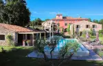 Grand 13 bedroom Farmhouse for sale with countryside view in Cereste, Cote d'Azur French Riviera