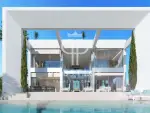 New Build 4 bedroom Villa for sale with sea view in Santa Ponsa, Mallorca