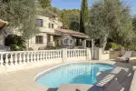 4 bedroom Villa for sale with sea and panoramic views in La Colle Sur Loup, Cote d'Azur French Riviera