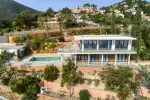 4 bedroom Villa for sale with sea and panoramic views in Theoule sur Mer, Cote d'Azur French Riviera