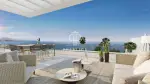 3 bedroom Penthouse for sale with sea and panoramic views in Casares, Andalucia