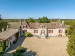 Renovated 10 bedroom Chateau for sale with countryside view in Saussignac, Aquitaine