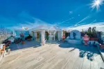 Inviting 3 bedroom Penthouse for sale with sea view in Cannes, Cote d'Azur French Riviera