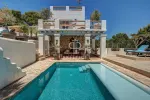 Furnished 4 bedroom Villa for sale with sea view in Cala Carbo, Ibiza