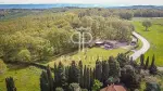 Refurbished 2 bedroom Farmhouse for sale with countryside view in Gambassi Terme, Tuscany