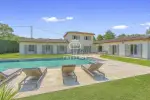 Refurbished 5 bedroom Villa for sale with countryside view in Chateauneuf, Cote d'Azur French Riviera