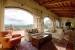 5 bedroom Villa for sale with countryside and panoramic views in Lari, Tuscany