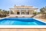 Bright 5 bedroom Villa for sale with sea view and countryside view in Palma, Mallorca
