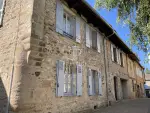 Character 4 bedroom house for sale with panoramic view in Najac, Midi-Pyrenees