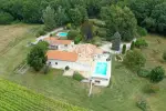 Character 7 bedroom house for sale with countryside view and panoramic view in Barbezieux Saint Hilaire, Poitou-Charentes