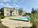 Character 9 bedroom Farmhouse for sale with panoramic view and countryside view in Sainte Foy la Grande, Aquitaine