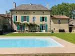 Character 8 bedroom B and B for sale with countryside view in Chateau Garnier, Poitou-Charentes