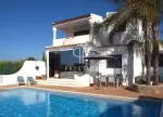 Bright 3 bedroom Villa for sale with sea view and panoramic view in Estoi, Algarve