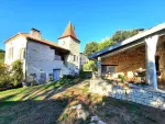5 bedroom Farmhouse for sale with countryside view with Income Potential in Sauzet, Midi-Pyrenees