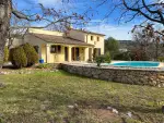 Quiet 3 bedroom House for sale with countryside view in Saint Cezaire sur Siagne, Cote d'Azur French Riviera