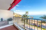 Beachfront 2 bedroom Apartment for sale with panoramic view and sea view in Menton, Cote d'Azur French Riviera