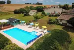 Income Producing 8 bedroom House for sale with countryside view and panoramic view in Monbahus, Aquitaine