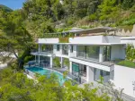 High Specification 3 bedroom Villa for sale with panoramic view and sea view in Roquebrune Cap Martin, Cote d'Azur French Riviera