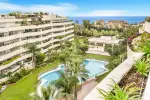 Immaculate 4 bedroom Duplex Apartment for sale with sea view and panoramic view in Embrujo de Banus, Puerto Banus, Andalucia