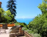 Unique 3 bedroom Villa for sale with sea view in Roquebrune Cap Martin, Provence Alpes Cote d'Azur