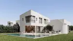 Immaculate 4 bedroom Villa for sale with sea view in Pervolia, Larnaca