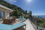 Bright 4 bedroom Apartment for sale with sea view and panoramic view in Roquebrune Cap Martin, Provence Alpes Cote d'Azur