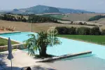 Renovated 2 bedroom House for sale with panoramic view in Volterra, Tuscany