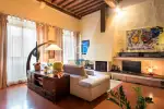 Authentic 3 bedroom Apartment for sale with panoramic view in Volterra, Tuscany