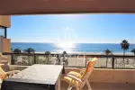 Beachfront 3 bedroom Apartment for sale with sea and panoramic views in Estepona, Andalucia