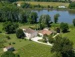 Income Producing 4 bedroom Estate for sale with panoramic and lake or river views in Libourne, Nouvelle Aquitaine