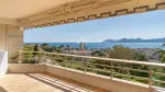 Bright 3 bedroom Apartment for sale with panoramic and sea views in Californie, Cannes, Provence Alpes Cote d'Azur