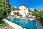 Luxury 4 bedroom Villa for sale with sea and countryside views in Los Arqueros Golf, Benahavis, Andalucia