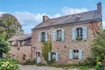 Character 6 bedroom Mill for sale with countryside and lake or river views in Meslan, Brittany